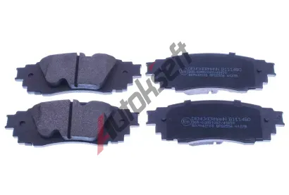DENCKERMANN Sada brzdovch destiek DCR B111480, B111480
