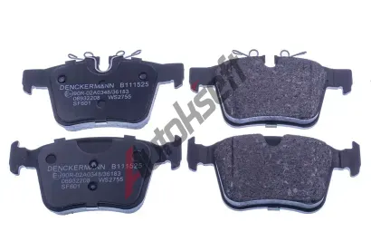 DENCKERMANN Sada brzdovch destiek DCR B111525, B111525