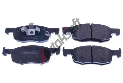 DENCKERMANN Sada brzdových destiček DCR B111543, B111543 DENCKERMANN Sada brzdových destiček DCR B111543, B111543