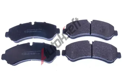 DENCKERMANN Sada brzdových destiček DCR B111544, B111544 DENCKERMANN Sada brzdových destiček DCR B111544, B111544