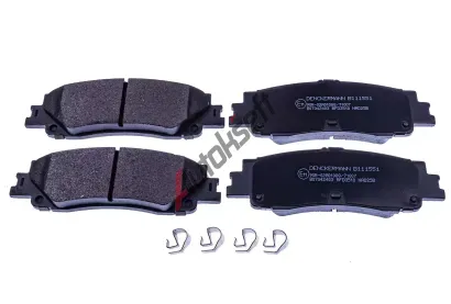 DENCKERMANN Sada brzdových destiček DCR B111551, B111551 DENCKERMANN Sada brzdových destiček DCR B111551, B111551