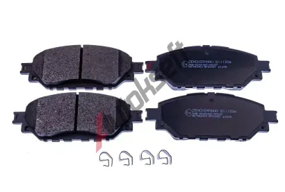DENCKERMANN Sada brzdových destiček DCR B111554, B111554 DENCKERMANN Sada brzdových destiček DCR B111554, B111554