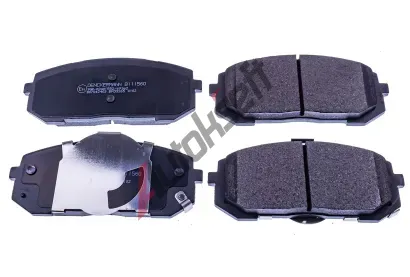 DENCKERMANN Sada brzdových destiček DCR B111560, B111560 DENCKERMANN Sada brzdových destiček DCR B111560, B111560