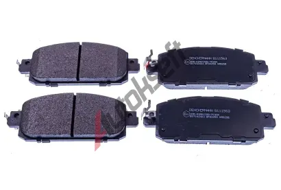 DENCKERMANN Sada brzdových destiček DCR B111563, B111563 DENCKERMANN Sada brzdových destiček DCR B111563, B111563