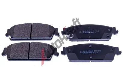 DENCKERMANN Sada brzdových destiček DCR B111568, B111568 DENCKERMANN Sada brzdových destiček DCR B111568, B111568