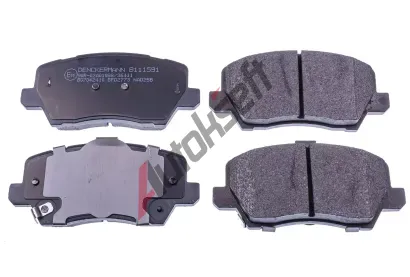 DENCKERMANN Sada brzdov�ch desti�ek DCR B111591, B111591