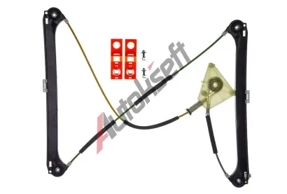 DENCKERMANN Zvedac zazen oken DCR L000079, L000079