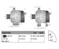 DENSO Alterntor DEN DAN1009, DAN1009