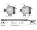 DENSO Alterntor DEN DAN1015, DAN1015