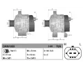 DENSO Alterntor DEN DAN1055, DAN1055