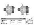 DENSO Alterntor DEN DAN1063, DAN1063