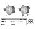 DENSO Alterntor DEN DAN1070, DAN1070