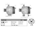 DENSO Alterntor DEN DAN1093, DAN1093
