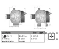 DENSO Alternátor DEN DAN1208, DAN1208