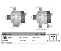 DENSO Alternátor DEN DAN1209, DAN1209