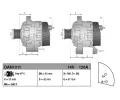 DENSO Alterntor DEN DAN1311, DAN1311