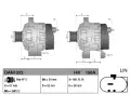 DENSO Alterntor DEN DAN1332, DAN1332