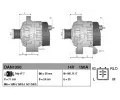 DENSO Alterntor DEN DAN1350, DAN1350