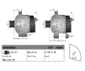DENSO Alterntor DEN DAN3005, DAN3005