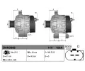 DENSO Alterntor DEN DAN3006, DAN3006