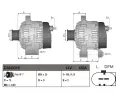 DENSO Altern�tor DEN DAN3016, DAN3016