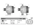 DENSO Alterntor DEN DAN515, DAN515