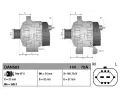DENSO Alterntor DEN DAN583, DAN583