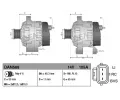 DENSO Alternátor DEN DAN588, DAN588