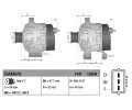 DENSO Alternátor DEN DAN672, DAN672