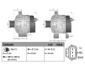 DENSO Alterntor DEN DAN990, DAN990
