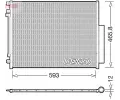 Kondenztor klimatizace DENSO ‐ DEN DCN01005