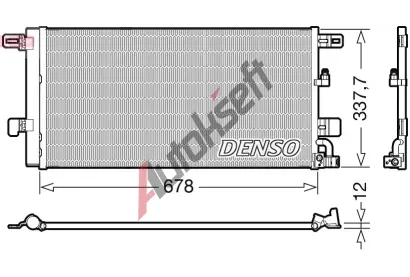 DENSO Kondenztor klimatizace DEN DCN02001, DCN02001