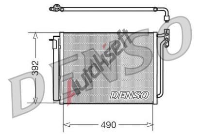 DENSO Kondenztor klimatizace DEN DCN05009, DCN05009