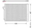Kondenztor klimatizace DENSO ‐ DEN DCN05029