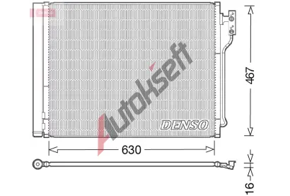 DENSO Kondenztor klimatizace DEN DCN05031, DCN05031