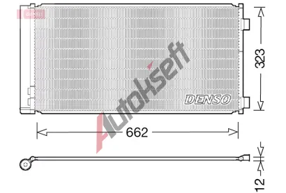 DENSO Kondenztor klimatizace DEN DCN05103, DCN05103