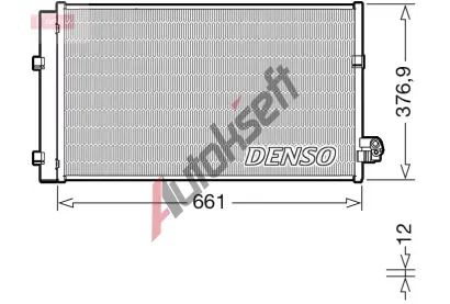 DENSO Kondenztor klimatizace DEN DCN05106, DCN05106
