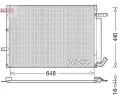 Kondenztor klimatizace DENSO ‐ DEN DCN06018