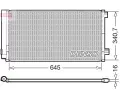 Kondenztor klimatizace DENSO ‐ DEN DCN06020