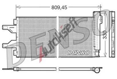 DENSO Kondenztor klimatizace DEN DCN07050, DCN07050