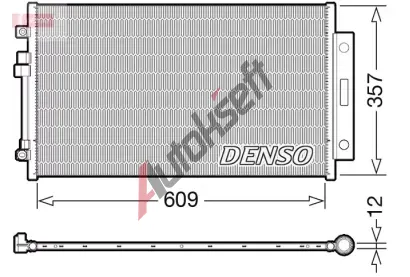 DENSO Kondenztor klimatizace DEN DCN09004, DCN09004