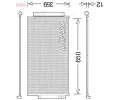 Kondenztor klimatizace DENSO ‐ DEN DCN09047