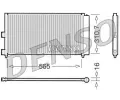 Kondenztor klimatizace DENSO ‐ DEN DCN09070