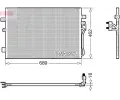 Kondenztor klimatizace DENSO ‐ DEN DCN09145