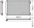 Kondenztor klimatizace DENSO ‐ DEN DCN09146