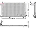 DENSO Kondenz�tor klimatizace&nbsp;&dash;&nbsp;DEN DCN10041