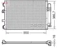 Kondenztor klimatizace DENSO ‐ DEN DCN10043