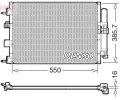 Kondenztor klimatizace DENSO ‐ DEN DCN10046