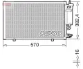 Kondenztor klimatizace DENSO ‐ DEN DCN10051