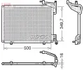 Kondenztor klimatizace DENSO ‐ DEN DCN10054